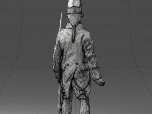 warrior 0303-1 3D Model