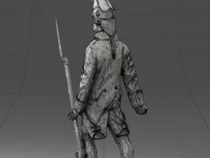 warrior 0303-1 3D Model