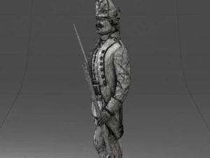 warrior 0303-1 3d print ready 3D Print Model