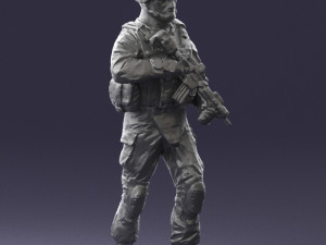 warrior 0303-2 3D Модель