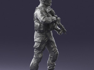 warrior 0303-2 3D Модель
