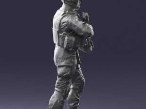 warrior 0303-2 3D Модель