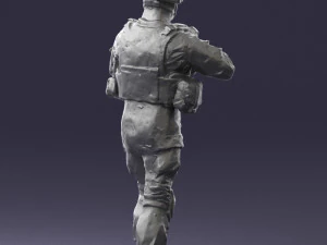 warrior 0303-2 3D Model