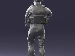 warrior 0303-2 3D Model