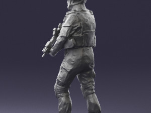 warrior 0303-2 3D Модель