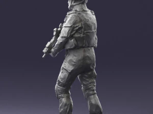 warrior 0303-2 3D Model