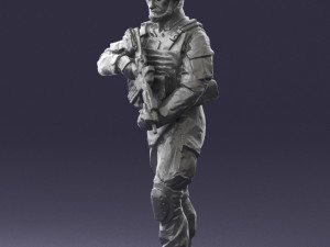 warrior 0303-2 3D Модель