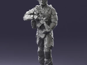 warrior 0303-2 3D Model