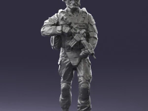 warrior 0303-2 3D Model