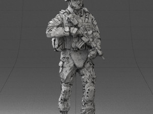 warrior 0303-2 3D Модель