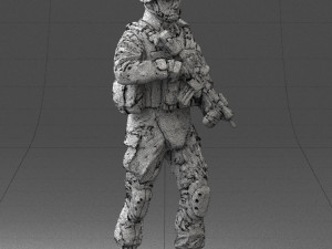warrior 0303-2 3D Модель