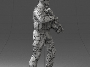 warrior 0303-2 3D Модель
