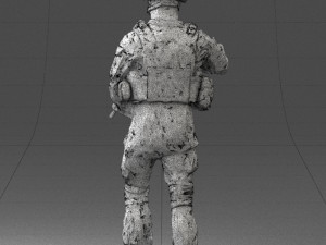 warrior 0303-2 3D Модель