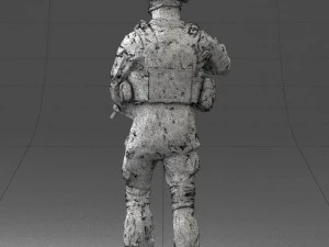 warrior 0303-2 3D Model