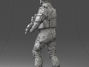 warrior 0303-2 3D Модель