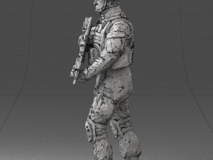 warrior 0303-2 3D Модель