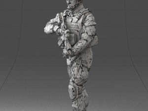 warrior 0303-2 3D Модель