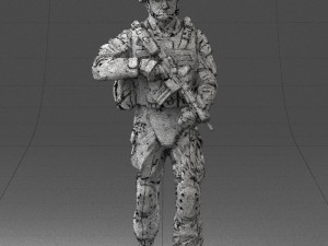 warrior 0303-2 3D Модель