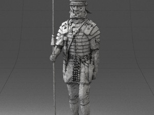 warrior 0303-3 3D Model