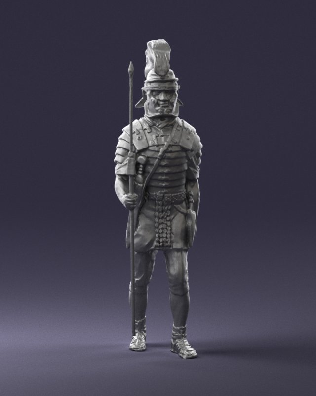warrior 0303-3 3d print ready 3Dプリントモデル .c4d .max .obj .3ds .fbx .stl .blend 