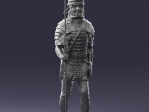 warrior 0303-3 3d print ready 3Dプリントモデル