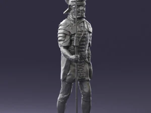 warrior 0303-3 3d print ready 3D Print Model