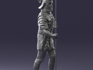 warrior 0303-3 3d print ready 3Dプリントモデル