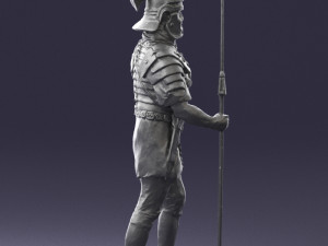 warrior 0303-3 3d print ready 3Dプリントモデル