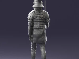 warrior 0303-3 3d print ready 3D Print Model