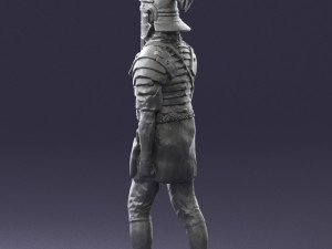warrior 0303-3 3d print ready 3Dプリントモデル