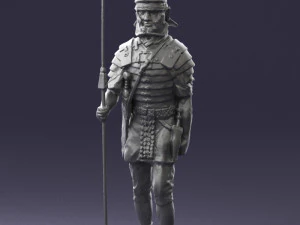 warrior 0303-3 3d print ready 3D Print Model