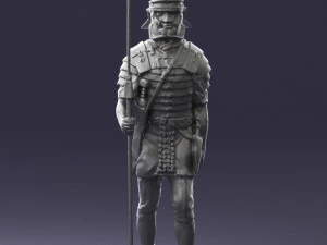 warrior 0303-3 3d print ready 3D Print Model