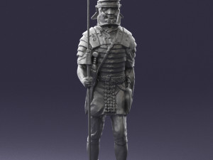 warrior 0303-3 3d print ready 3Dプリントモデル
