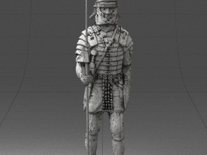 warrior 0303-3 3d print ready 3Dプリントモデル