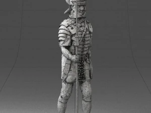 warrior 0303-3 3d print ready 3D Print Model