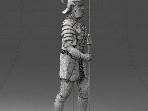 warrior 0303-3 3d print ready 3D Print Model