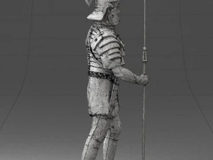 warrior 0303-3 3d print ready 3D Print Model