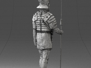 warrior 0303-3 3d print ready 3Dプリントモデル