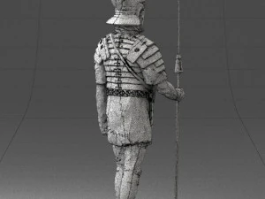 warrior 0303-3 3d print ready 3D Print Model