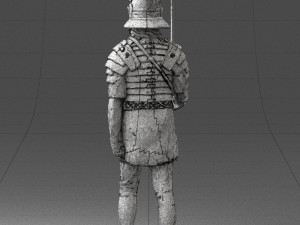 warrior 0303-3 3d print ready 3Dプリントモデル