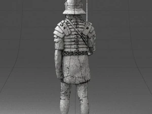 warrior 0303-3 3d print ready 3D Print Model