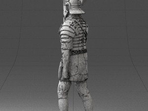 warrior 0303-3 3d print ready 3Dプリントモデル