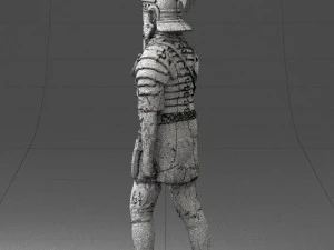 warrior 0303-3 3d print ready 3D Print Model