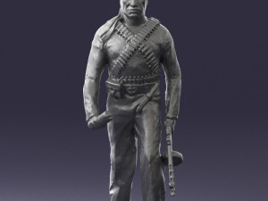 warrior 0303-4 3Dモデル