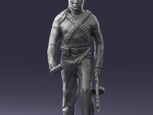 warrior 0303-4 3D Model