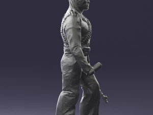 warrior 0303-4 3D Model