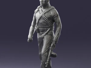 warrior 0303-4 3D Model