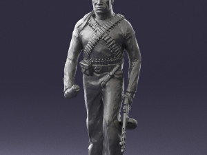 warrior 0303-4 3Dモデル