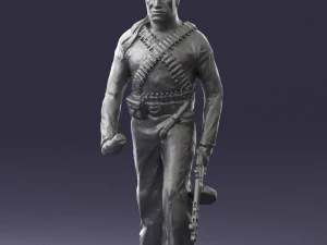 warrior 0303-4 3D Model