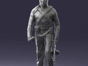 warrior 0303-4 3D Model